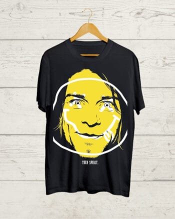 Nirvana Kurt Cobain Black T shirt