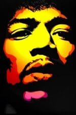 Buy Jimi Hendrix Black T shirt