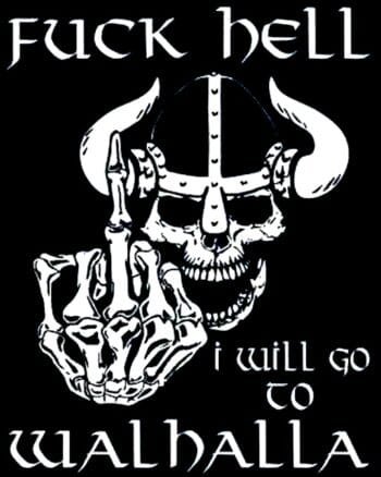Buy Walhalla Black T shirt