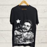 Che Guevara Graphic print Black Tshirt