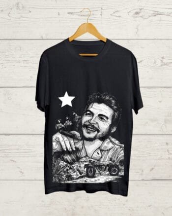Che Guevara Graphic print Black Tshirt