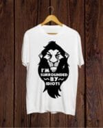 Buy Funny Quote Round neck T shirt