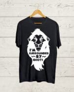 Buy Funny Quote Round neck T shirt
