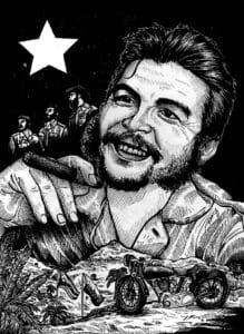 Che Guevara Graphic print Black Tshirt
