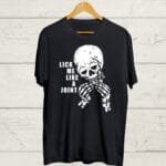 Round neck Black Tshirt for Stoners