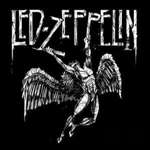 Led Zeppelin Black T shirt
