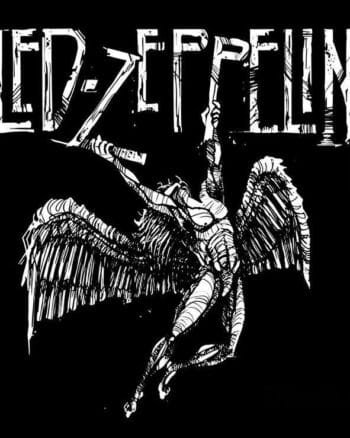 Led Zeppelin Black T shirt