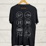 Pink Floyd graphic print T shirt