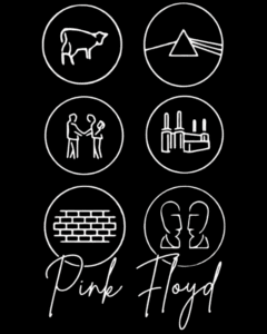 Pink Floyd graphic print T shirt