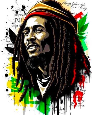 Bob Marley White Tshirt