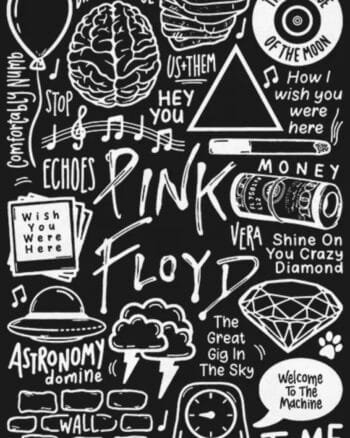 Buy Pink Floyd Doodle art T shirt