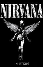 Both Side Nirvana print Round neck Tee