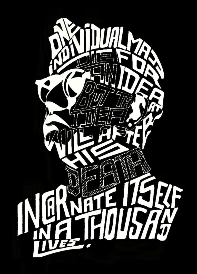 Buy Netaji Subhash Bose Black T shirt