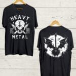 Both Side print Heavy Metal T shirt