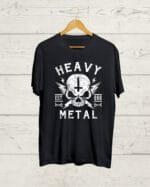 Both Side print Heavy Metal T shirt