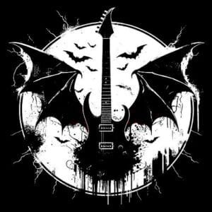 Both Side print Heavy Metal T shirt
