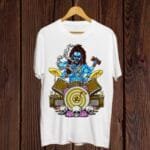 DJ Mahadev white T shirt