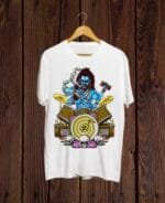 DJ Mahadev white T shirt