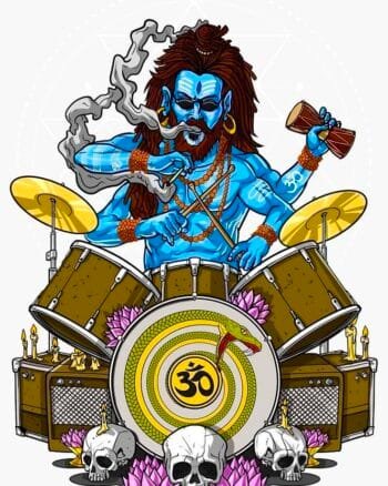 Buy DJ Shiva White T shirt