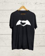 Buy Both side Batman print Black T shirt - Image 3