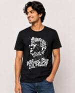 Netaji Subhash Bose Black T shirt
