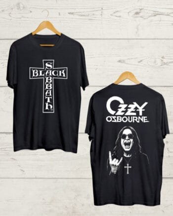 Black Sabbath both side print T shirt