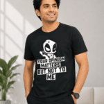 Buy Funny Deadpool Black T shirt