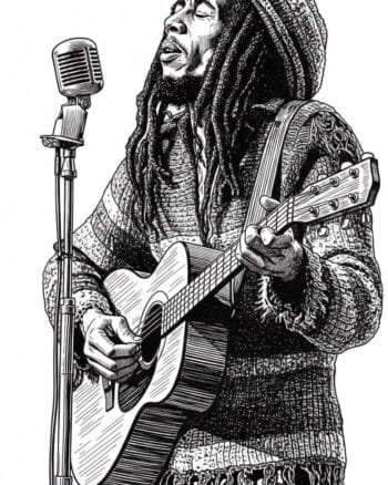 Bob Marley White T shirt
