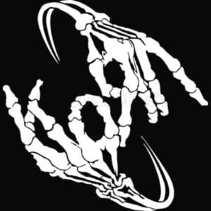 Both Side Korn print Black T shirt