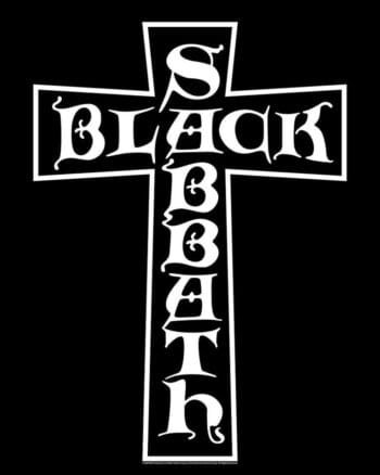Black Sabbath both side print T shirt
