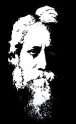 Buy Rabindranath Thakur Black T shirt