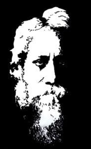 Buy Rabindranath Thakur Black T shirt