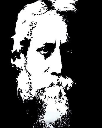 Buy Rabindranath Thakur Black T shirt